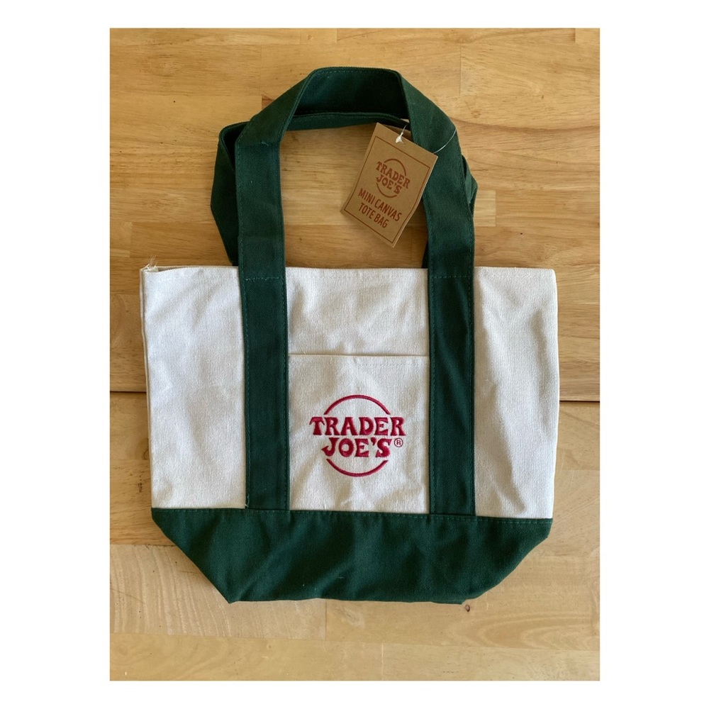 Trader Joe’s mini tote - GREEN.